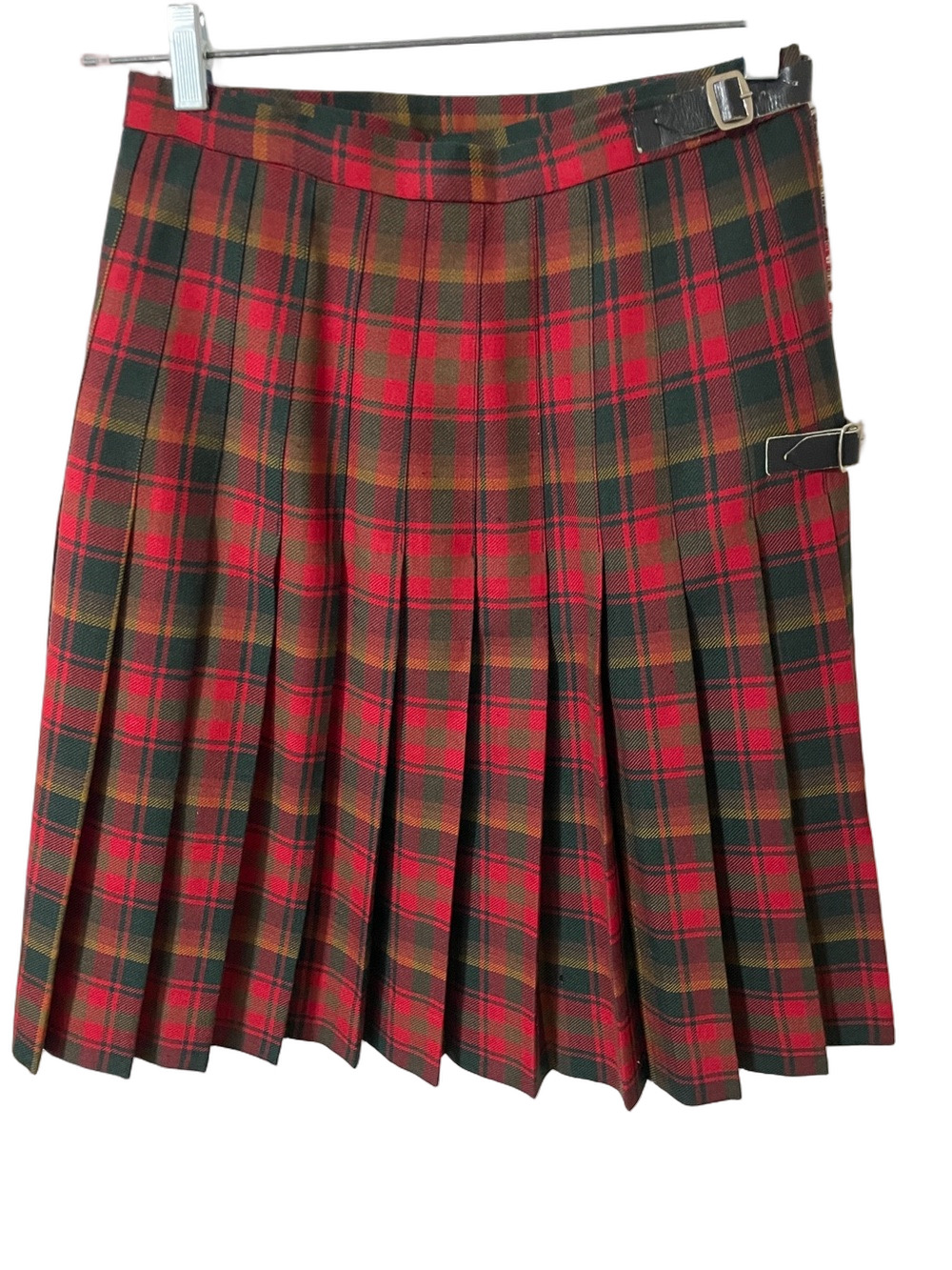 Vintage Inverness Kiltmakers Maple Leaf Tartan Size Small